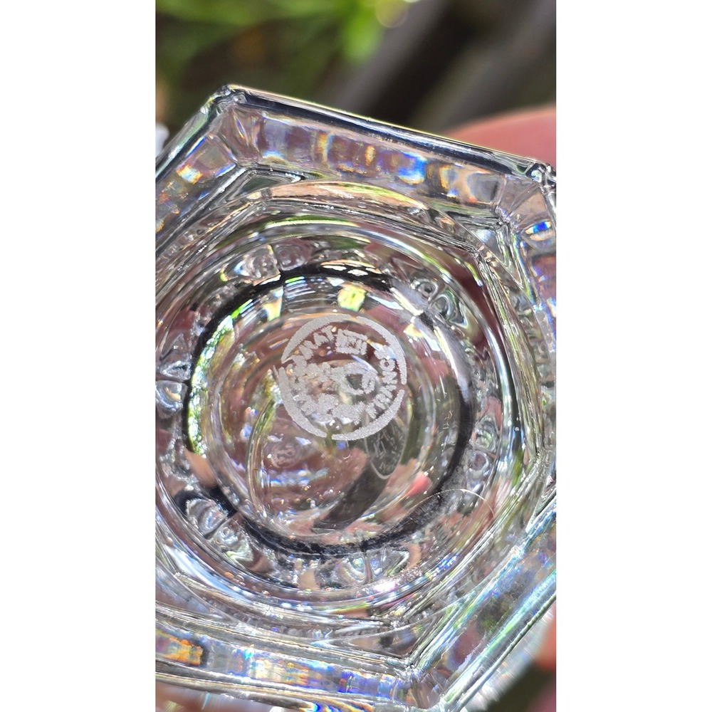Vintage Baccarat Crystal Missouri Mustard Condiment‎ Jar with Lid & Spoon - Picture 6 of 8